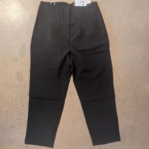 Commense Black Trousers Straight Leg Formal